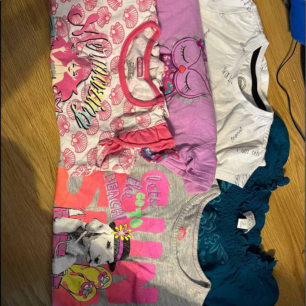 4t and 5t girls top bundle